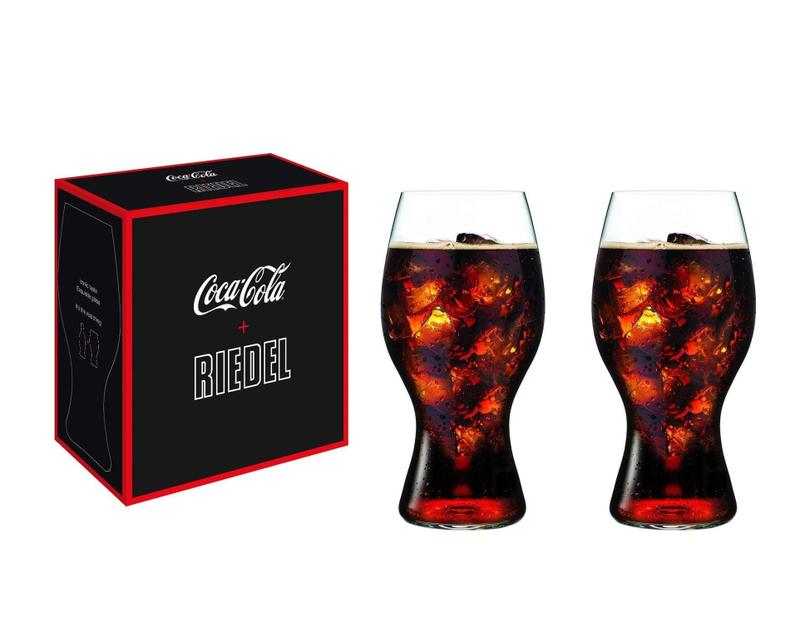 Coca-Cola×RIEDEL グラス　4個セット Conjunto 2 Copos Riedel Coca Cola 480Ml Colecionador Premium